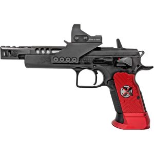 EAA Witness Domina Xtreme 9mm Luger Semi Auto Pistol 5.25" Barrel 17 Rounds Hand Tuned Race Gun with Optic Steel Frame Aluminum Grips Two Tone Finish