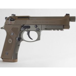 Beretta M9A3 FS 9mm Luger SA/DA Semi Auto Pistol 5" Threaded Barrel 10 Rounds Night Sights Safety/Decocker Polymer Grips FDE Finish