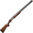 Browning Citori CX White 12 Gauge O/U Break Action Shotgun 32″ Vent Rib Barrels 3″ Chamber 2 Rounds Walnut Stock Silver Receiver with Blued Barrel Finish