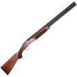 American Tactical Imports Cavalry SX Over/Under Shotgun 12 Gauge 3″ Chamber 28″ Barrel Automatic Ejectors Walnut Stock Engraved Nickel Receiver Blued Finish Barrels Vent Rib Brass Bead Sight ATIGKOF12SVE